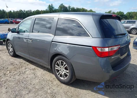 2013 Honda Odyssey Ex из США, поврежденный, VIN 5FNRL5H47DB049691